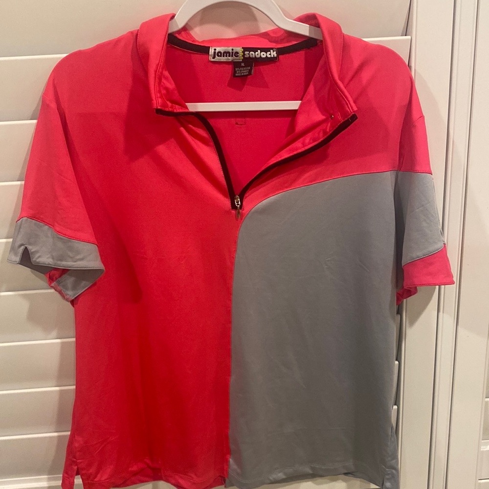Jamie Sadock stretch golf polo xl